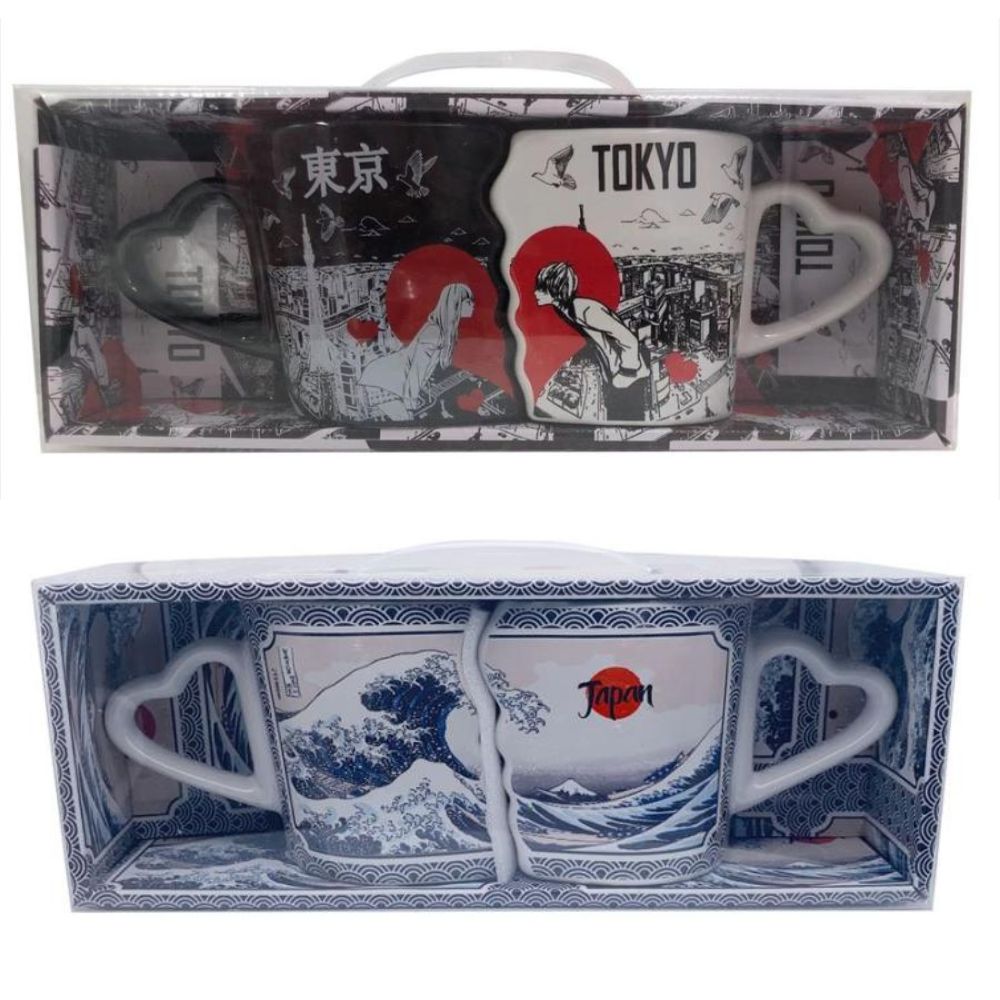 Robin Ruth ペアマグカップ PAIR MUG TOKYO 波裏