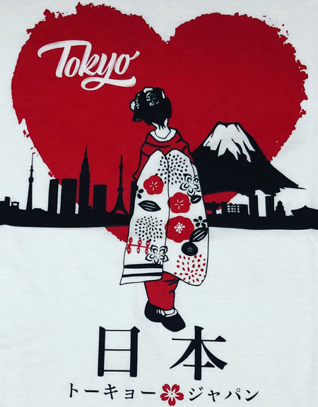 舞妓 芸者 Maiko Geisha Tokyo Tシャツ