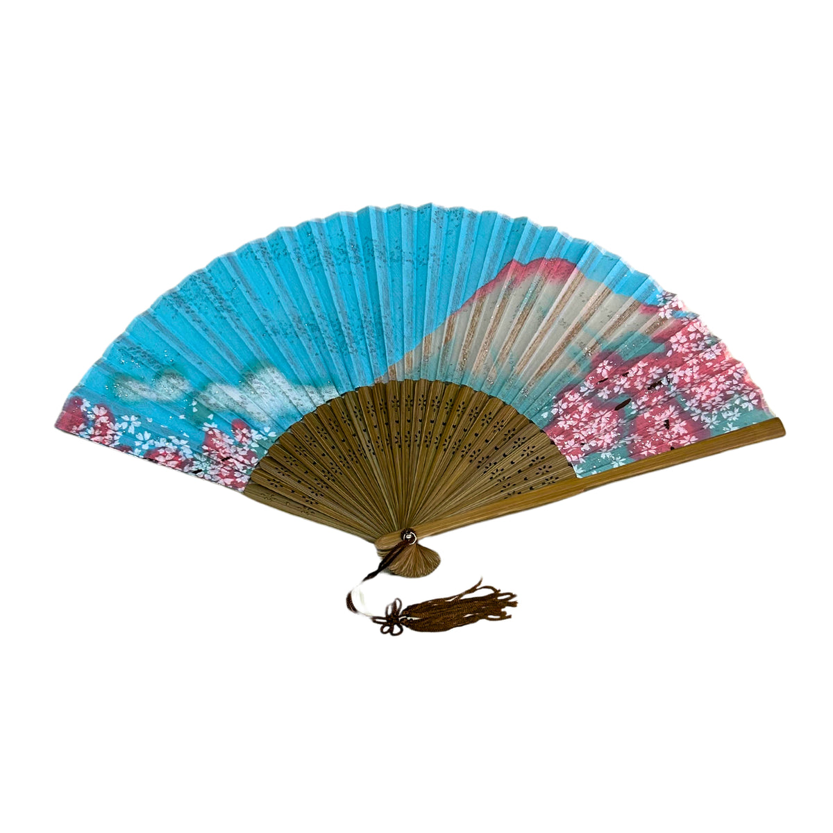 扇子 シルク 般若心経 日本お土産 hand fan folding fan | 外国人向けお土産 東京浅草Sparkle – Sparkle ...