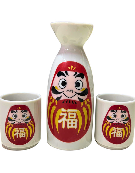 だるま 招き猫 酒器セット