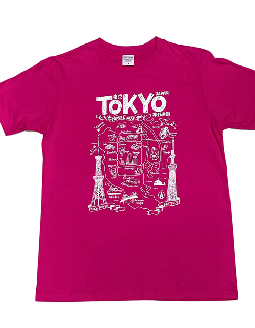 Load image into Gallery viewer, TOKYO MAP Tシャツ
