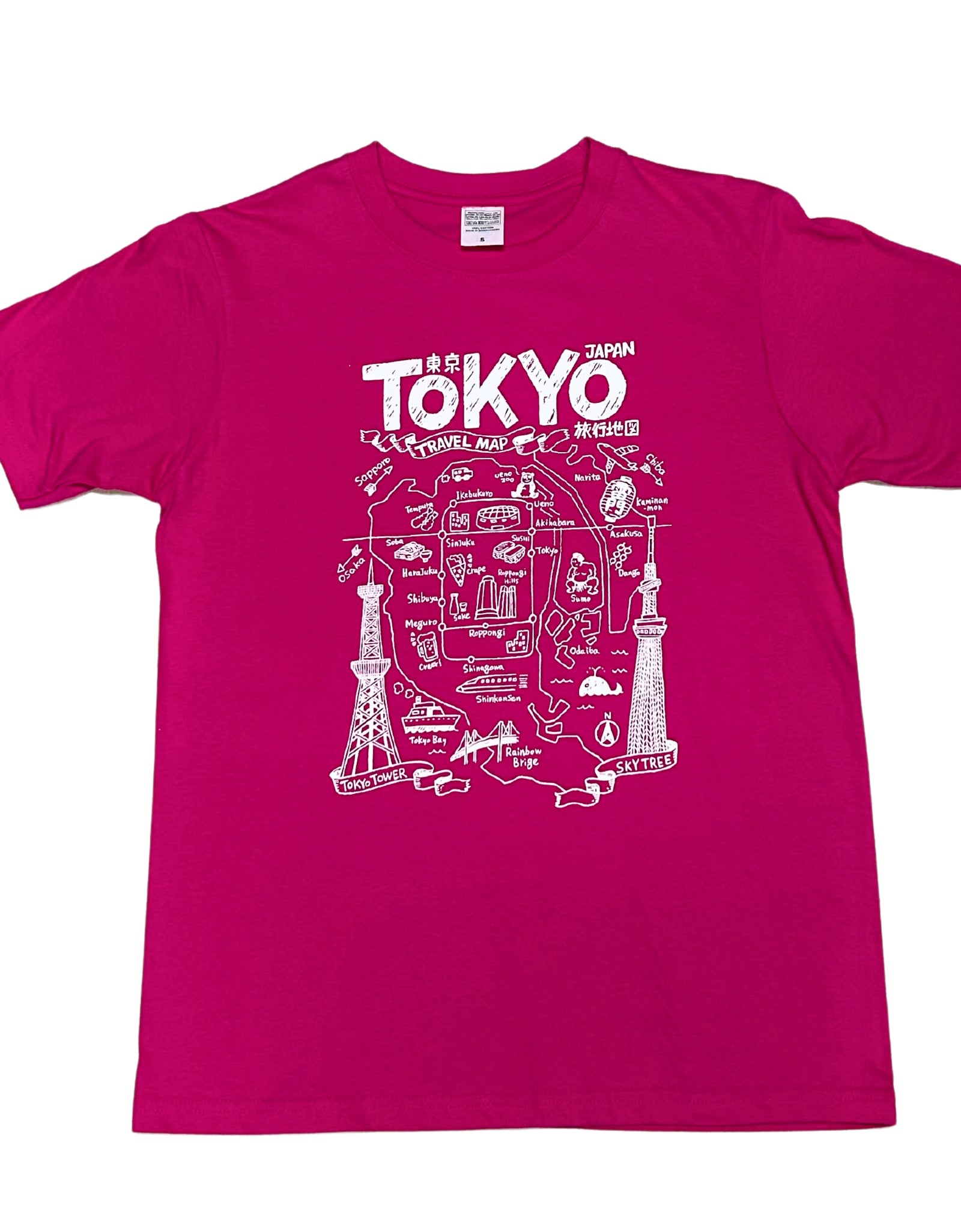 TOKYO MAP Tシャツ