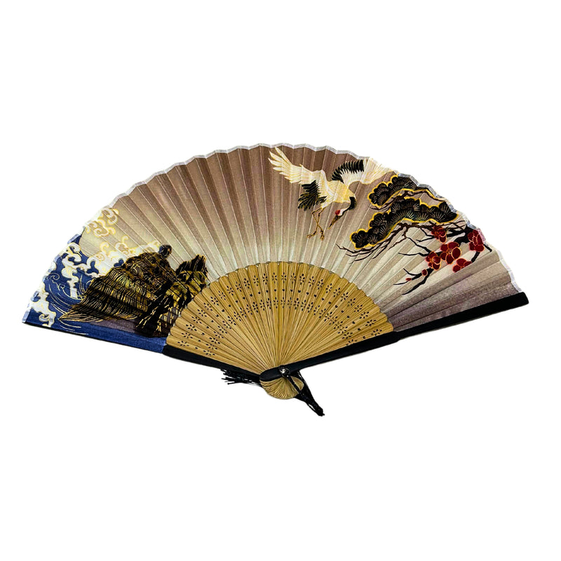 扇子 シルク 般若心経 日本お土産 hand fan folding fan | 外国人向けお土産 東京浅草Sparkle – Sparkle  Tokyo