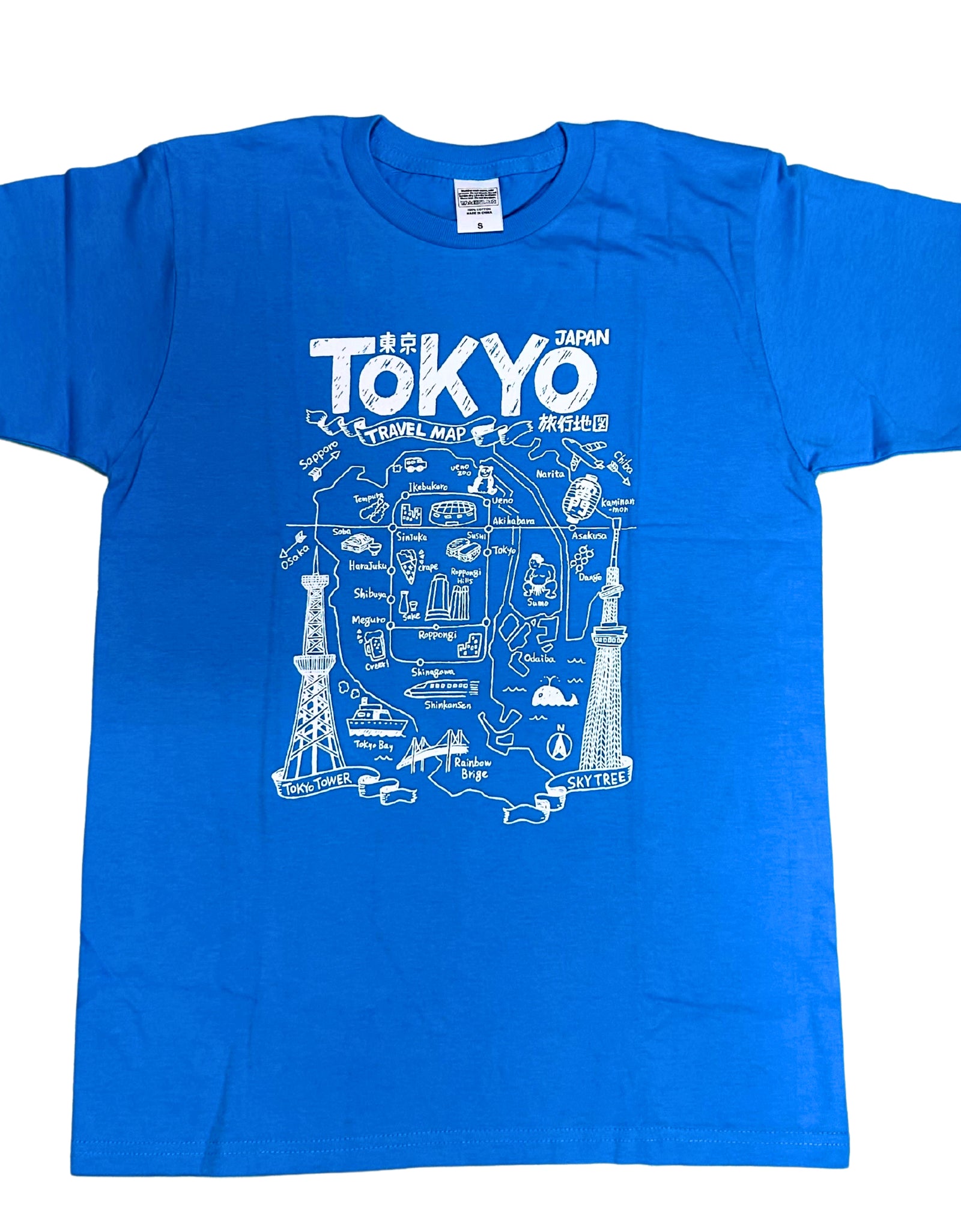 TOKYO MAP Tシャツ