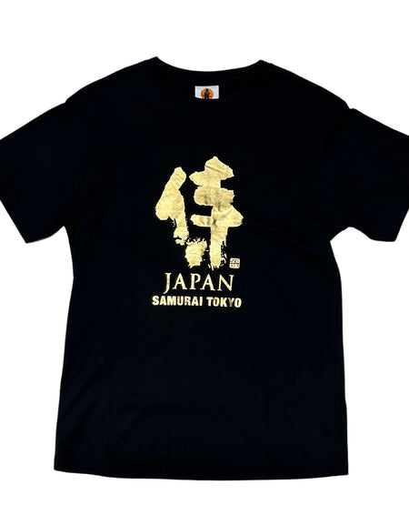 SAMURAI GOLD 侍 金箔 Tシャツ