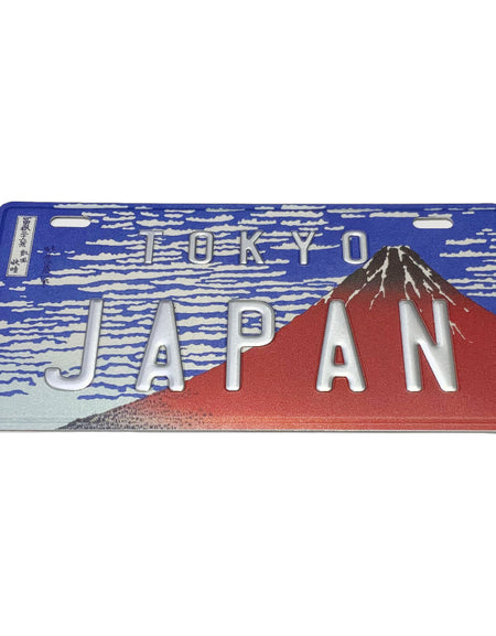 ナンバー プレート インテリア プレート