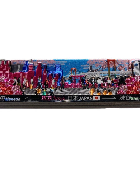 木製マグネット ロング トラベルトーキョー LONG TRAVEL TOKYO