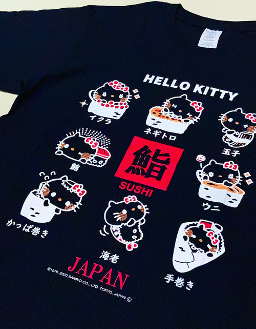 Load image into Gallery viewer, HELLO KITTY 寿司 Tシャツ
