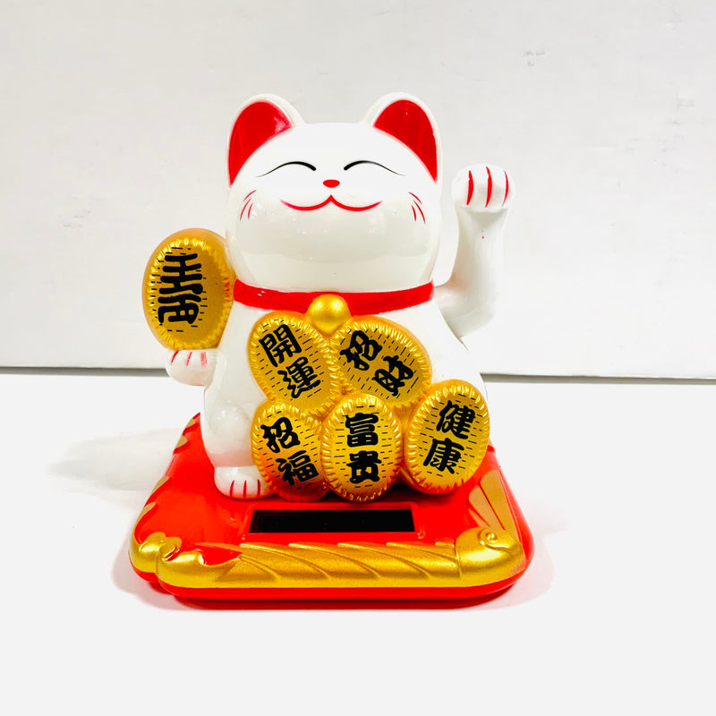 ソーラー 招き猫 金運 開運 小判 猫 Lucky cat 日本 お土産 大サイズ | 外国人向けお土産 東京浅草Sparkle – Sparkle  Tokyo