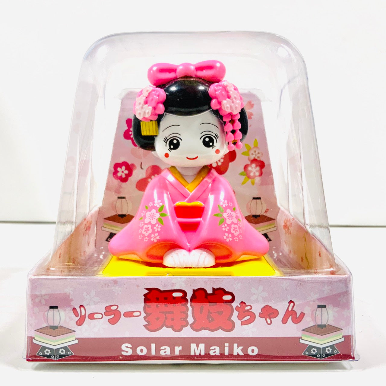 ソーラー フィギュア 舞妓 こけし　