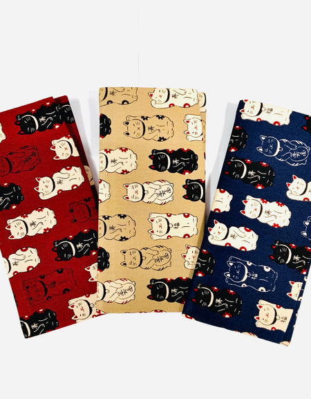 日本製 招き猫 長財布 お札入れ