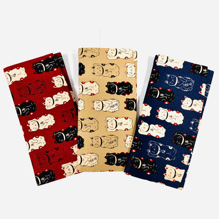 日本製 招き猫 長財布 お札入れ