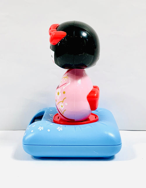 ギャラリービューアに画像を読み込む, ソーラー フィギュア 舞妓 こけし　
