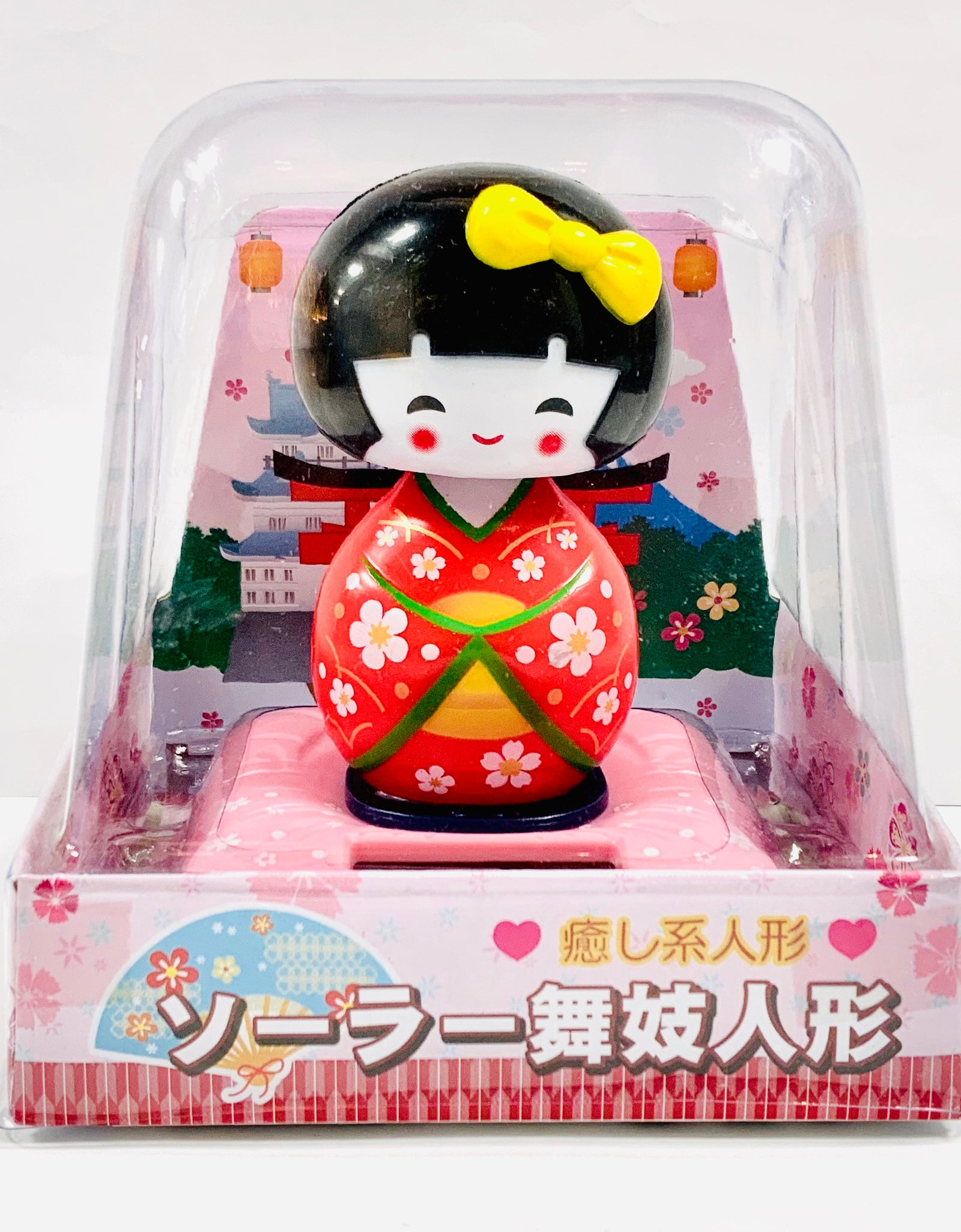 ソーラー フィギュア 舞妓 こけし 人形 日本 お土産 | 外国人