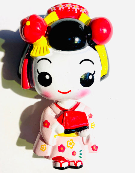 ふりふり マグネット 舞妓