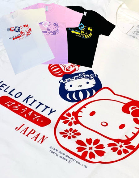 Hello Kitty だるま Tシャツ