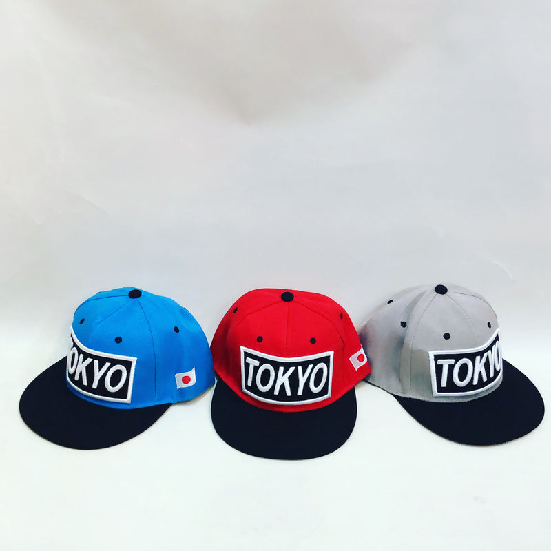 Sourvenir Cap 刺繍 スクエア— JAPAN 日本 キャップ スーベニア お土産