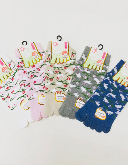 五本指ソックス レディース うさぎ