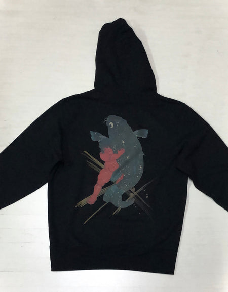 般若 鯉 パーカー