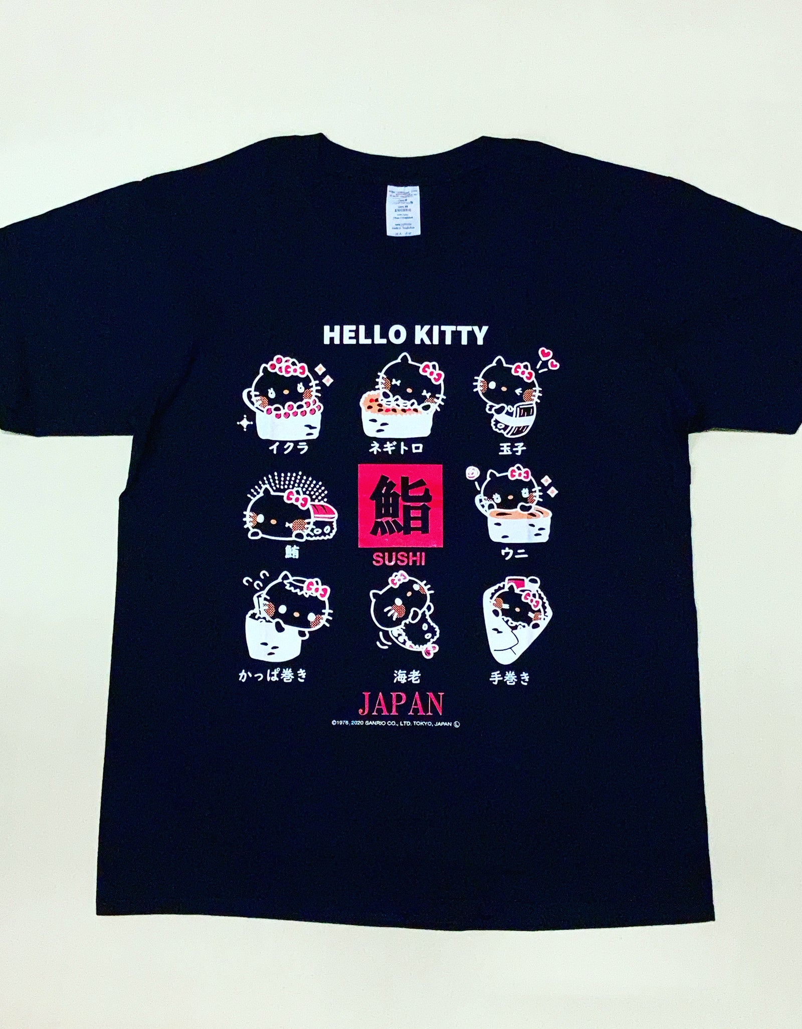 HELLO KITTY 寿司 Tシャツ