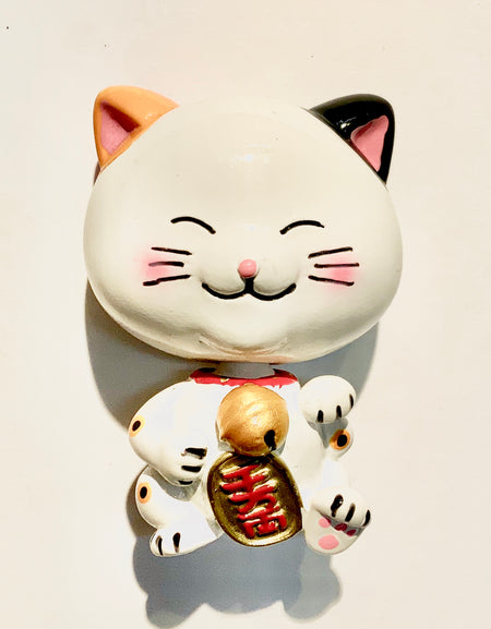 ふりふり マグネット 招き猫