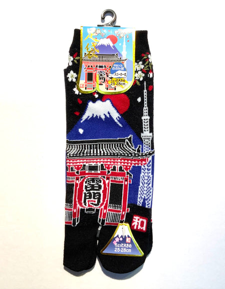 足袋ソックス メンズ 雷門　