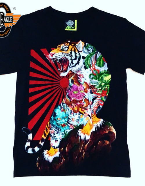 ギャラリービューアに画像を読み込む, ROCK EAGLE Tシャツ 虎
