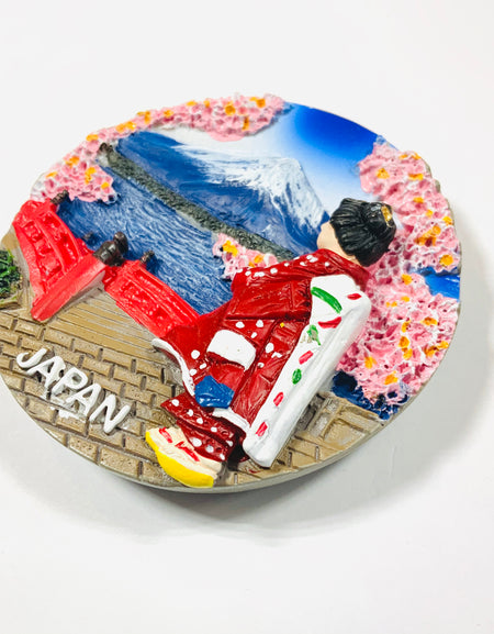 マグネット 丸型 舞妓
