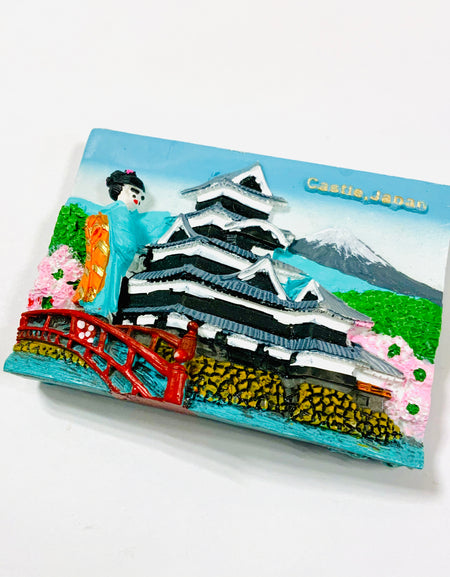 マグネット お城と舞妓