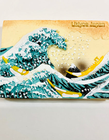 マグネット 北斎 浪裏　　
