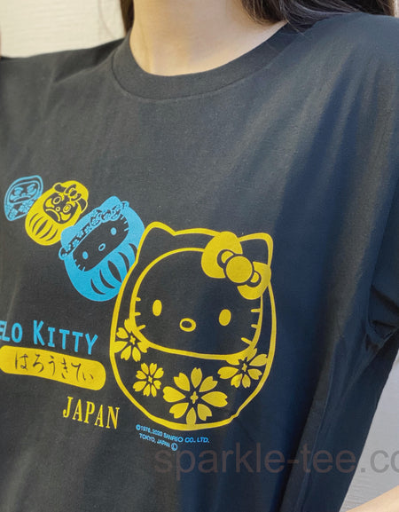 Hello Kitty だるま Tシャツ
