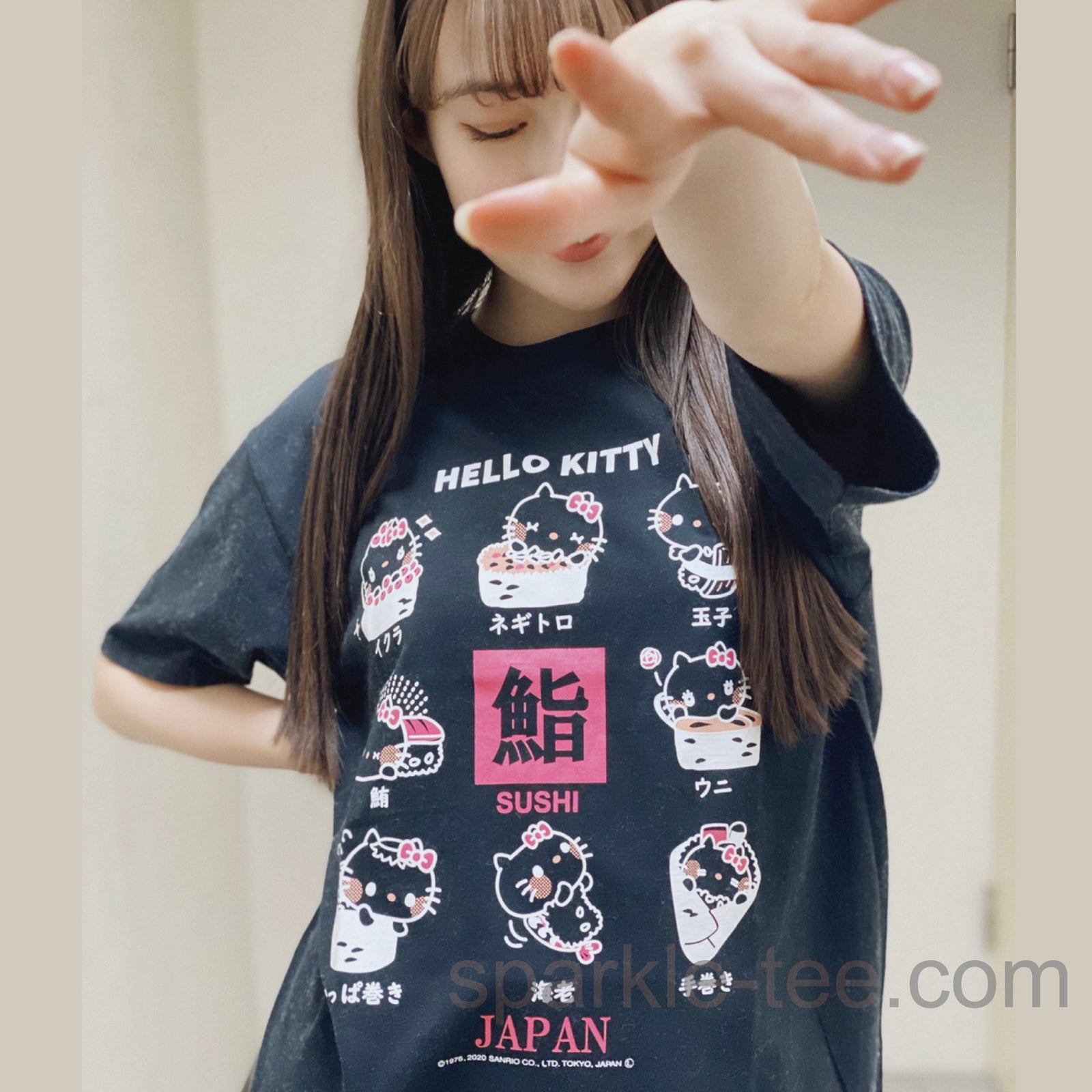 HELLO KITTY 寿司 Tシャツ