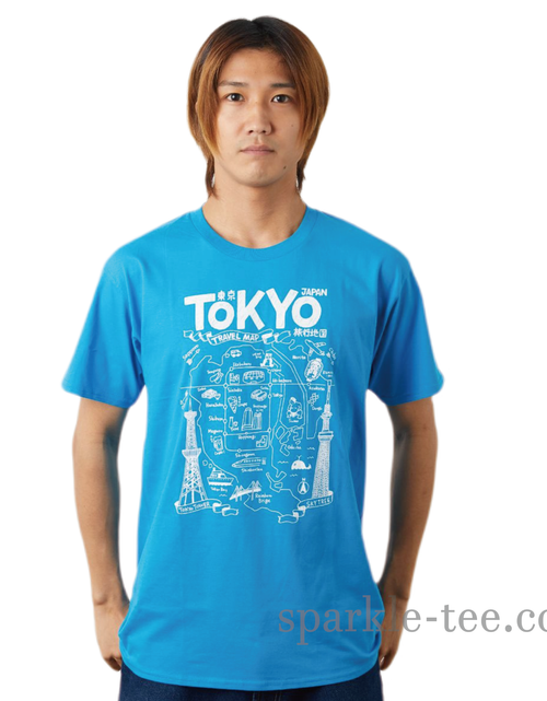 Load image into Gallery viewer, TOKYO MAP Tシャツ
