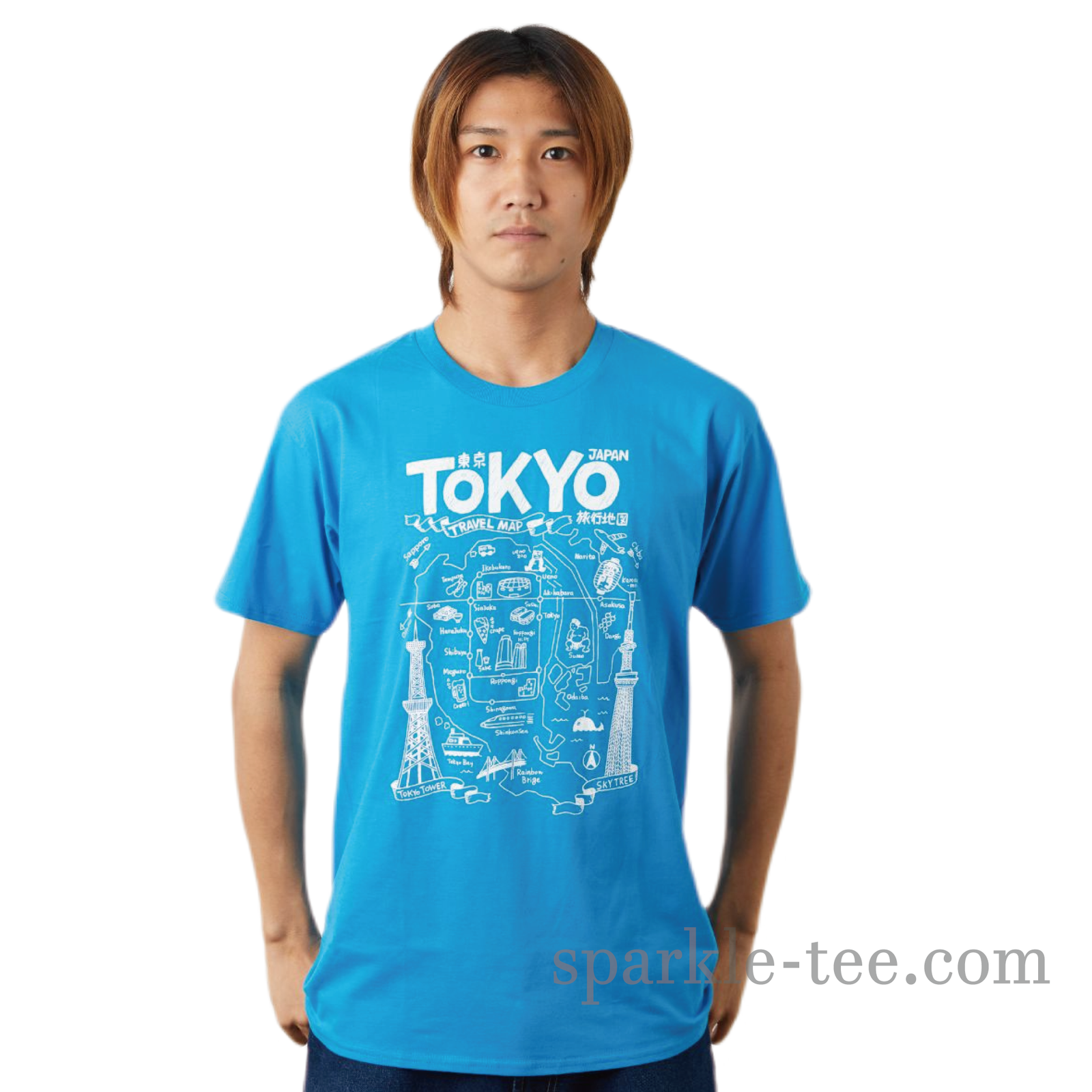 TOKYO MAP Tシャツ