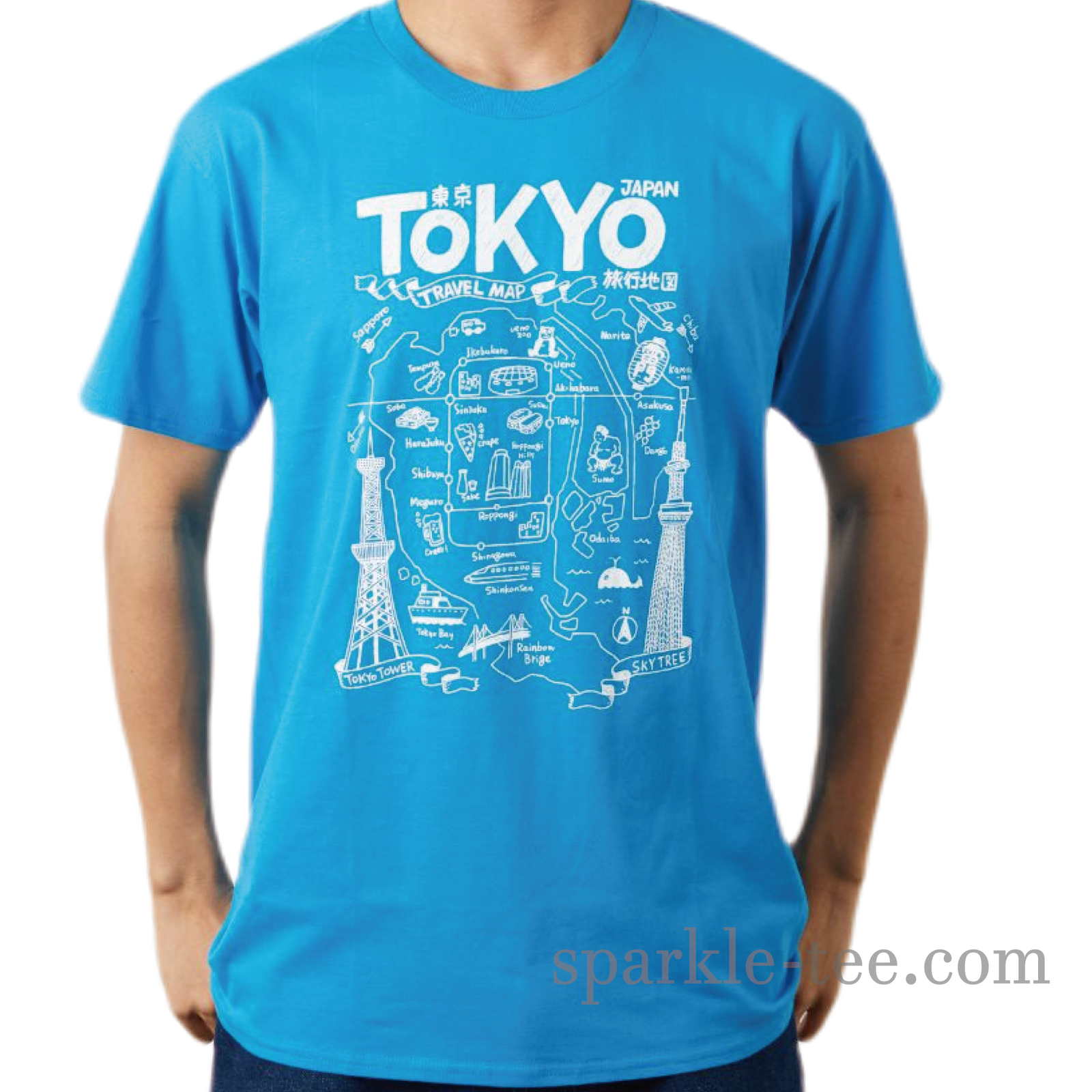 TOKYO MAP Tシャツ