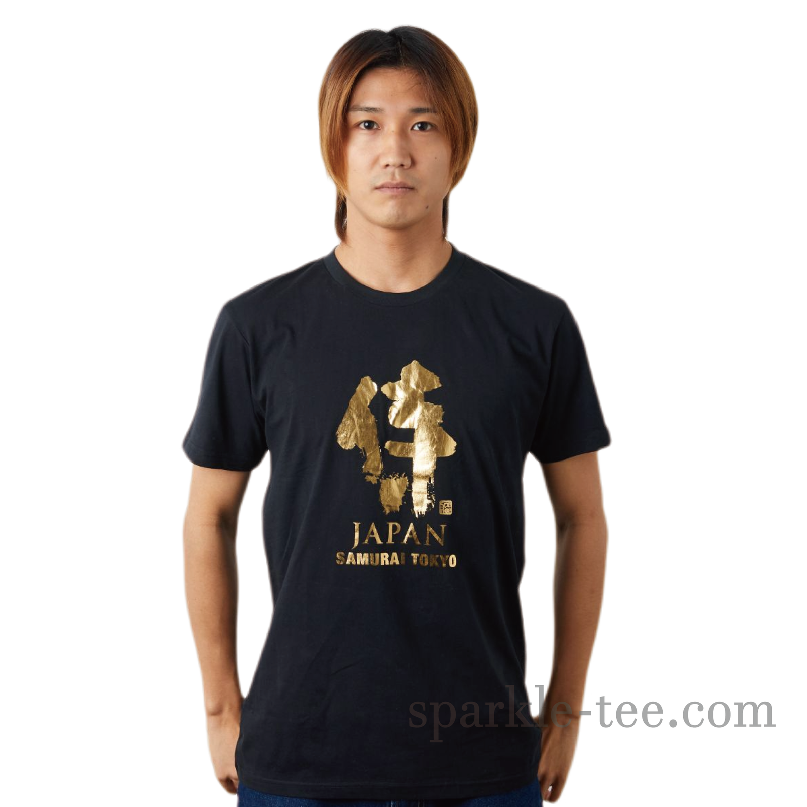 東京 お土産 侍 金箔 Tシャツ TOKYO SAMURAI JAPAN 外国人 人気 ...