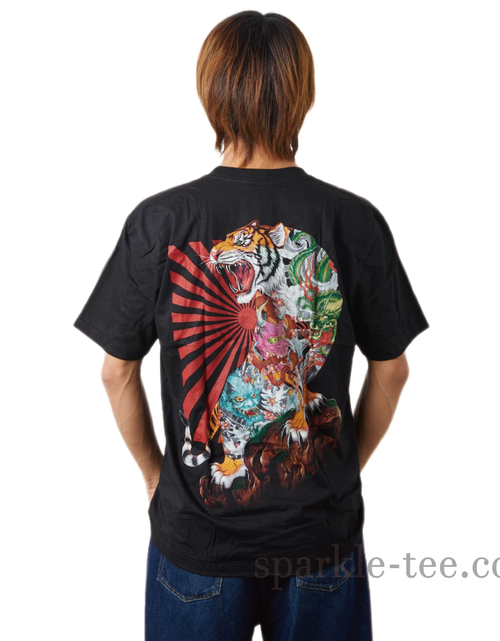 ギャラリービューアに画像を読み込む, ROCK EAGLE Tシャツ 虎
