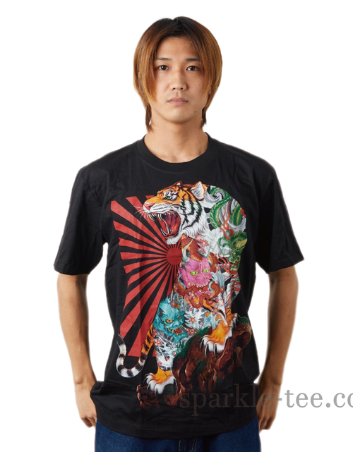 ギャラリービューアに画像を読み込む, ROCK EAGLE Tシャツ 虎
