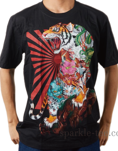 Load image into Gallery viewer, ROCK EAGLE Tシャツ 虎
