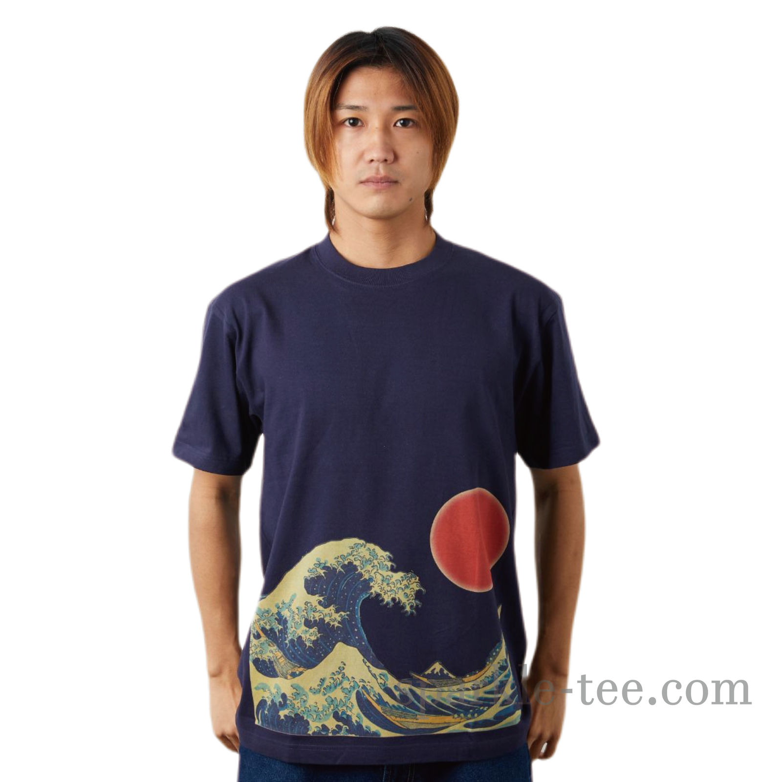 北斎 浪裏 Tシャツ