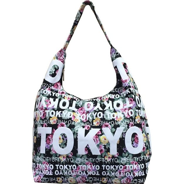 Robin Ruth flower TOKYO Bag - black