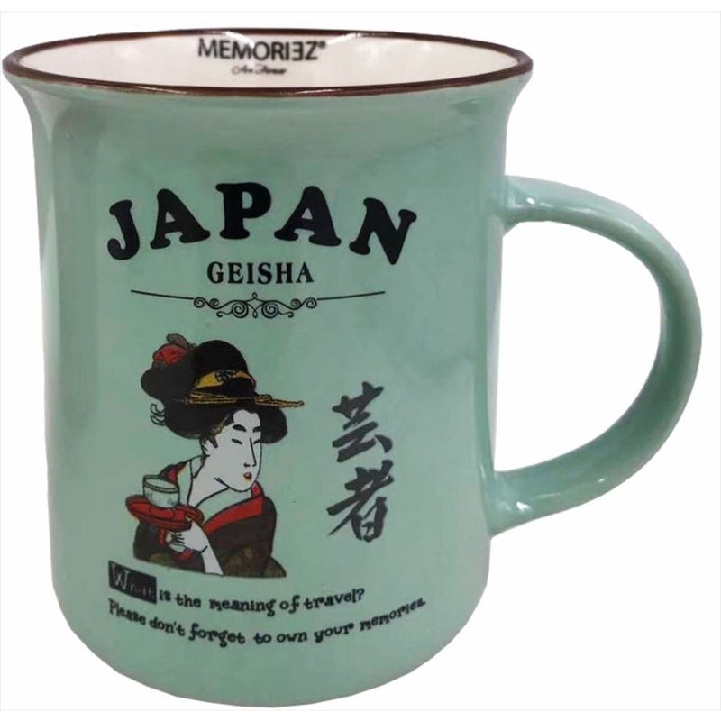 Robin Ruth Geisha Mug - green