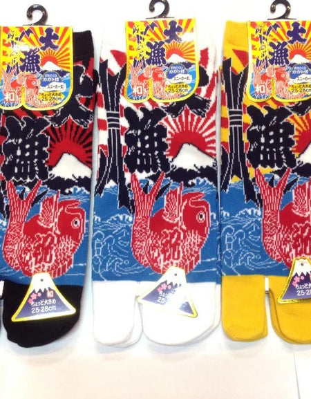 足袋ソックス メンズ 大漁富士　